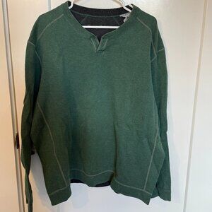 Tommy Bahama Green Men's XL V-Neck Sweater